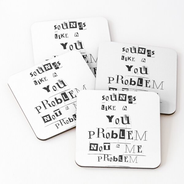 Item preview, Sounds Like a You Problem – Ransom‑Style Typography designed and sold by Snedsdigital.