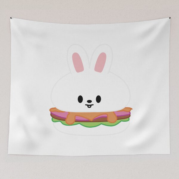 Item preview, SKZOO Leebit hamburger - SKZOO EVERYWHERE ALL AROUND THE WORLD in North America designed and sold by 0627june.