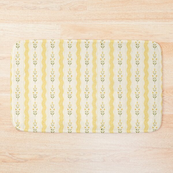 Item preview, Golden Meadow Floral Stripe Pattern designed and sold by Ioanna-Studio.