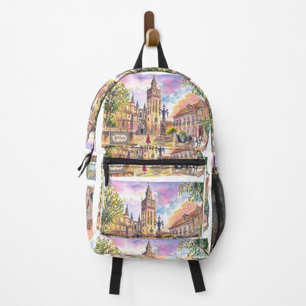 Item preview, Golden Seville Light Beneath Oranges Lemons and Historic Giralda designed and sold by artshop77.
