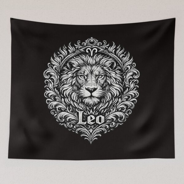 Item preview, Vintage Tattoo Leo The Zodiac Sign designed and sold by Angelle55.