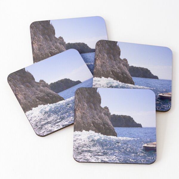 Item preview, Lone Boat Near the Emerald Grotto, Amalfi Coast Italy designed and sold by daphsam.