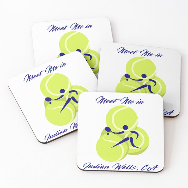 Item preview, Meet Me in Indian Wells, CA. Gift for a Tennis Fan, Tennis Player, Tennis Lover. designed and sold by ShrimpAndGrits.