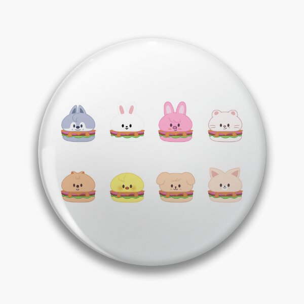 Item preview, Stray Kids hamburger - SKZOO EVERYWHERE ALL AROUND THE WORLD in North America designed and sold by 0627june.