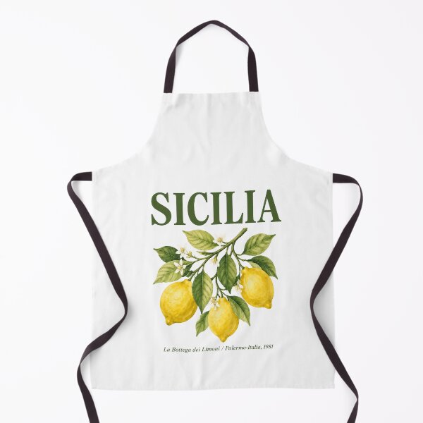 Item preview, Sicilia Lemon Botanical Italian Summer Vintage Graphic designed and sold by Backsay.