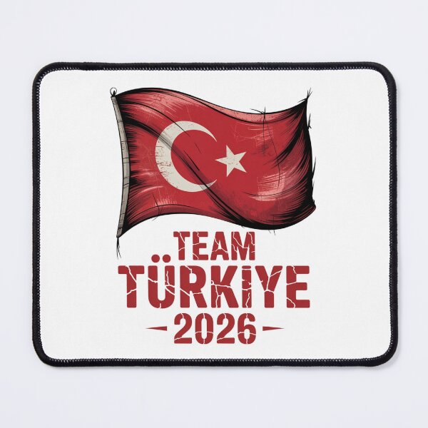 Item preview, Team Türkiye 2026 Fan Flag T-Shirt V1 designed and sold by DBWStudios.