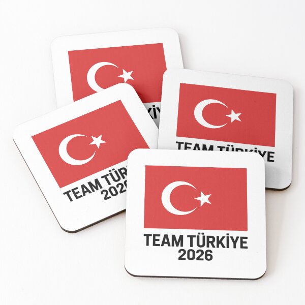 Item preview, Team Türkiye 2026 Fan Flag T-Shirt V2 designed and sold by DBWStudios.