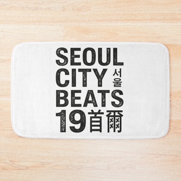 Item preview, Seoul City Beats Modern Typography Design designed and sold by Ahmedsyde.