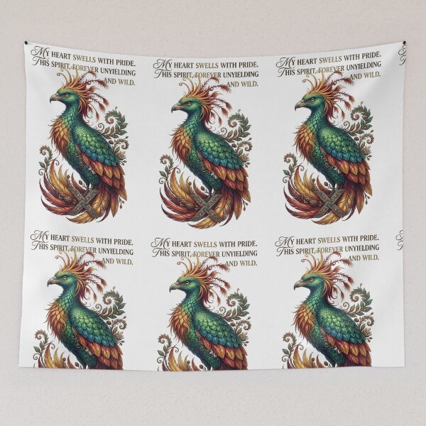 Item preview, My Heart Swells With Pride Wild Phoenix designed and sold by Sovereign Supply Co..