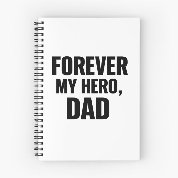 Item preview, Forever my hero dad designed and sold by Printopia2.