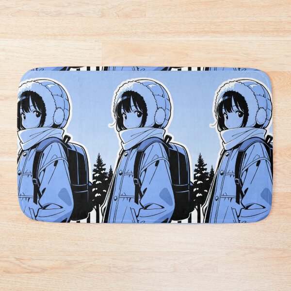 Item preview, Fashion - Man in Blue Parka Jacket Face Scarf Streetwear Anime designed and sold by AnimeShin.