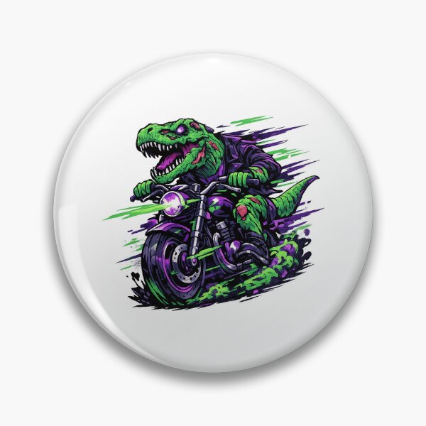 Item preview, Neon T-Rex Biker designed and sold by ChanelBullardra.