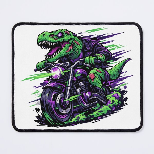 Item preview, Neon T-Rex Biker designed and sold by ChanelBullardra.