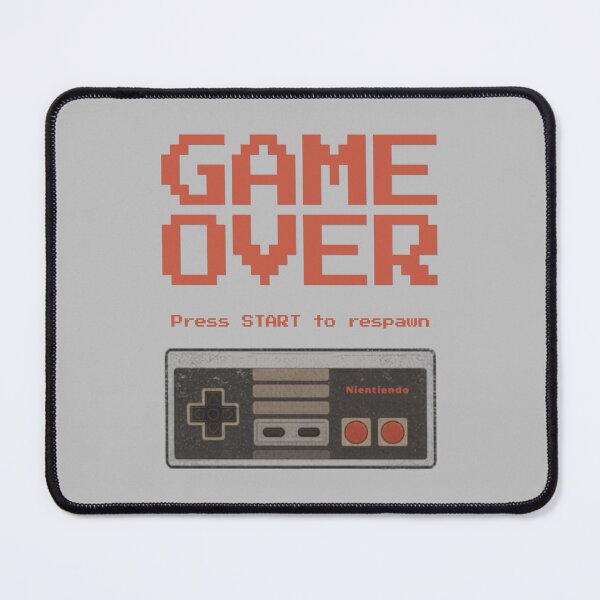 Item preview, Retro Game Over Nientiendo Parody Controller designed and sold by 7Closset.