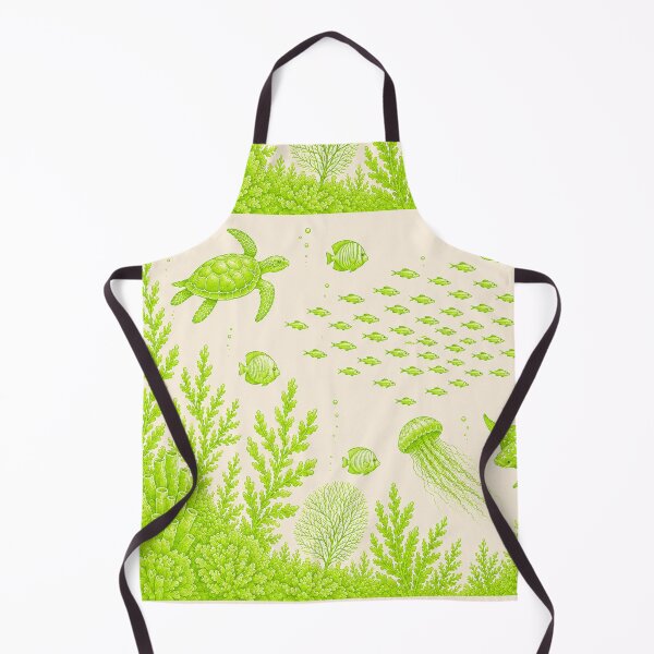 Item preview, Ocean Life Marine Animal Collection | Sea Turtle Dolphin Stingray Aquarium Illustration designed and sold by Hookesmode.