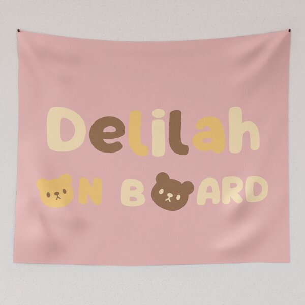 Item preview, Baby Delilah On Board designed and sold by Digit-by-C.