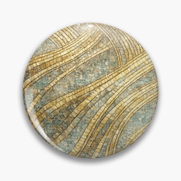 Item preview, Gold Mosaic Abstract Wave designed and sold by OnePercent992.