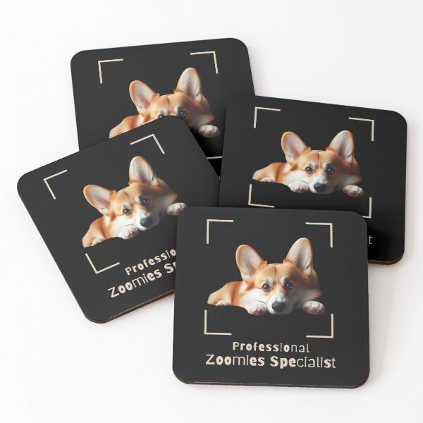 Item preview, Professional Zoomies Specialist Funny Corgi Dog Lover Design designed and sold by PatykArt.