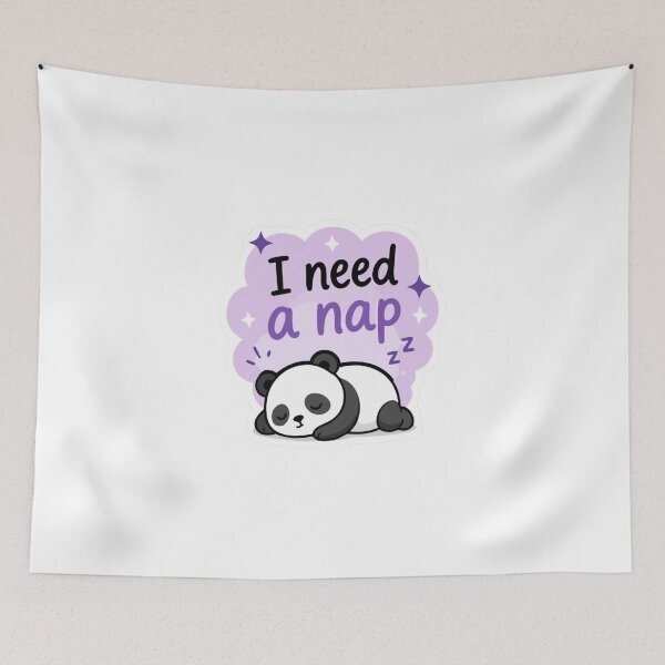 Item preview, Nap Panda Baby Sticker | Cute Sleeping Panda Die-Cut Vinyl Sticker | Kawaii Panda Napping Sticker for Water Bottle, Laptop, Journal | Adorable Panda Lover Gift Sticker designed and sold by Ulikedigital14.