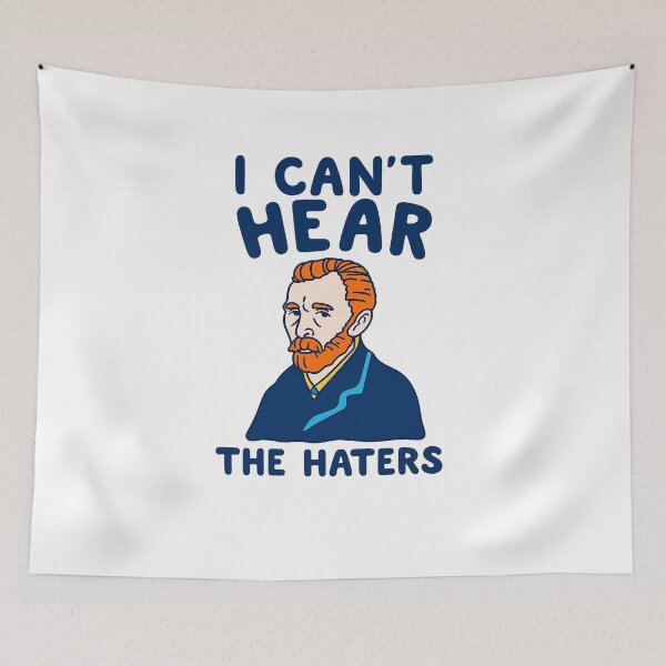Item preview, I can't hear the haters designed and sold by Zheap14.