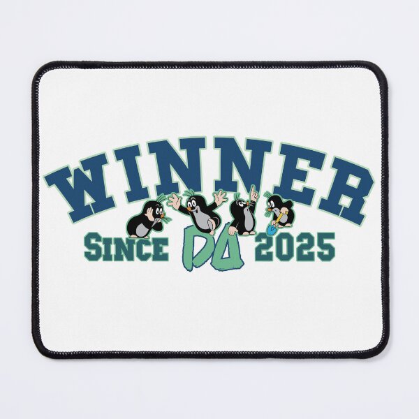 Item preview, Vintage Varsity Winner Since 2025 Cute Cartoon Mole Retro Streetwear Graphic designed and sold by DesignArtist.ia.