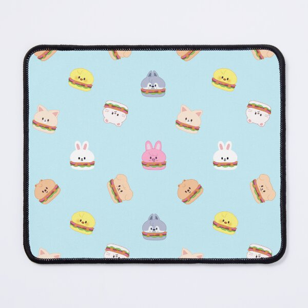 Item preview, Stray Kids hamburger pattern - SKZOO EVERYWHERE ALL AROUND THE WORLD in North America designed and sold by 0627june.