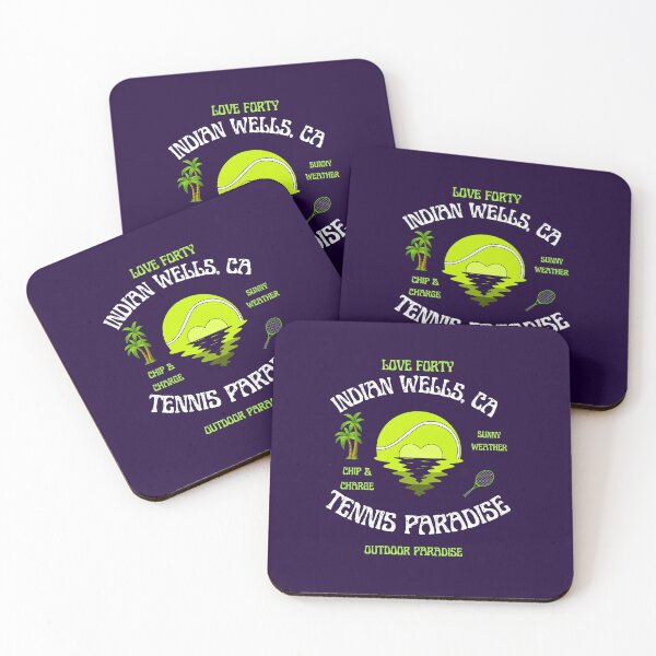 Item preview, Tennis Paradise, Outdoor Paradise, Indian Wells, CA.  Gift for a Tennis Fan, Lover, Player. designed and sold by ShrimpAndGrits.