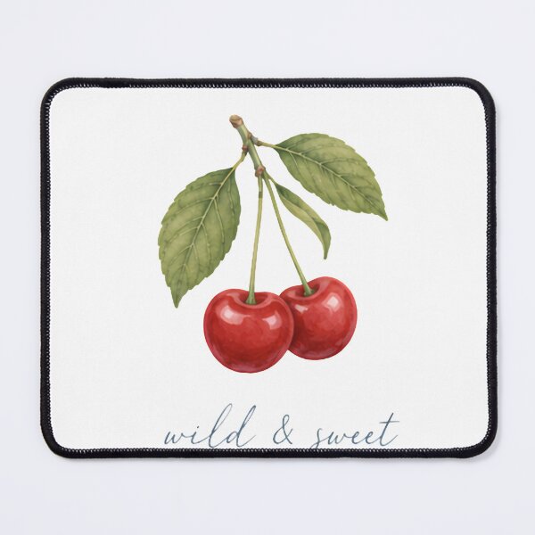 Item preview, Wild and Sweet Cherry Botanical Vintage Fruit Illustration designed and sold by Backsay.