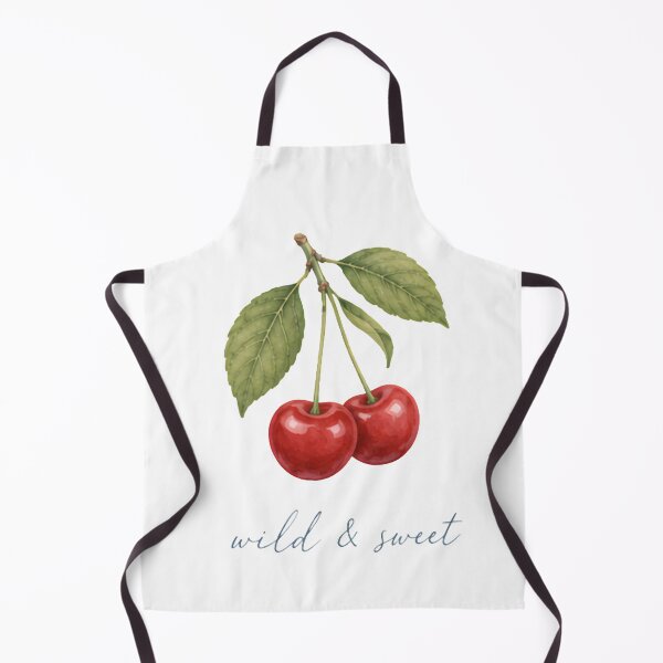 Item preview, Wild and Sweet Cherry Botanical Vintage Fruit Illustration designed and sold by Backsay.