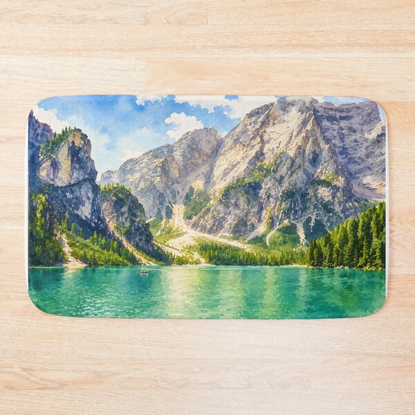 Item preview, Lago di Braies, South Tyrol designed and sold by HOMETOWN86.