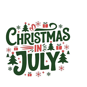 Artwork thumbnail, Christmas In July by Thread&Fable