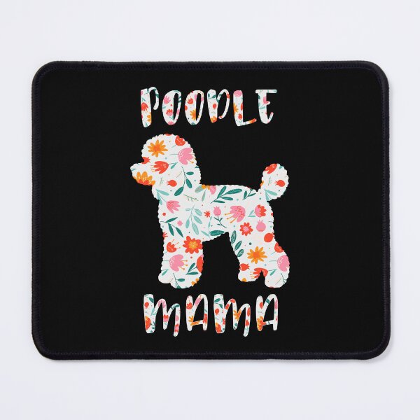 Item preview, Poodle Mama Floral Dog Lover designed and sold by HandicraftArt.