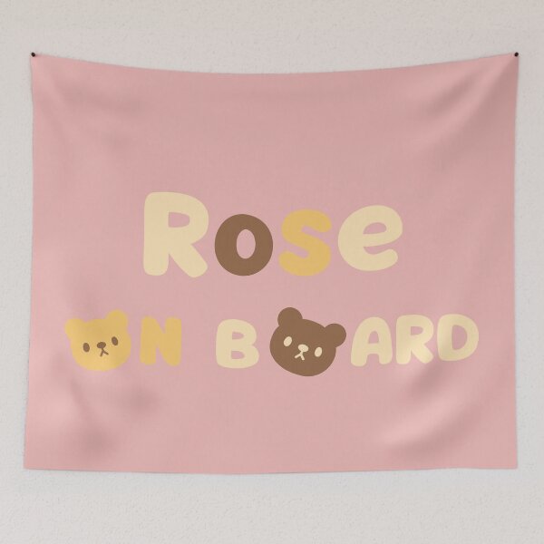 Item preview, Baby Rose On Board designed and sold by Digit-by-C.
