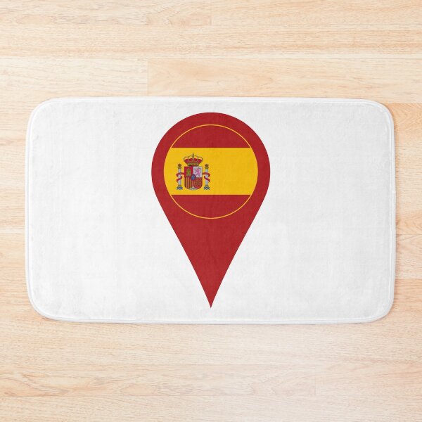 Item preview, Spain Flag Location Pin Map Marker | Spanish Destination GPS  designed and sold by NTGUILTY.