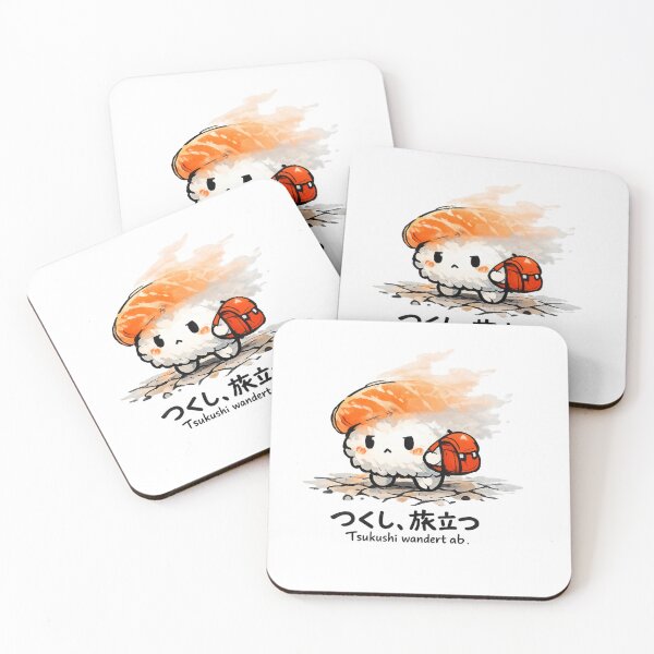 Item preview, Tsukushi kawaii con mochila designed and sold by rolfzogg.