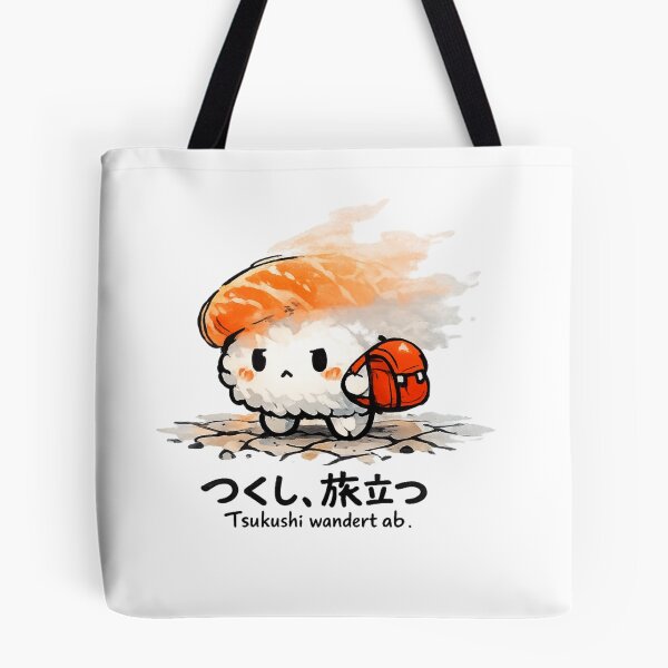 Item preview, Kawaii tsukushi with backpack designed and sold by rolfzogg.