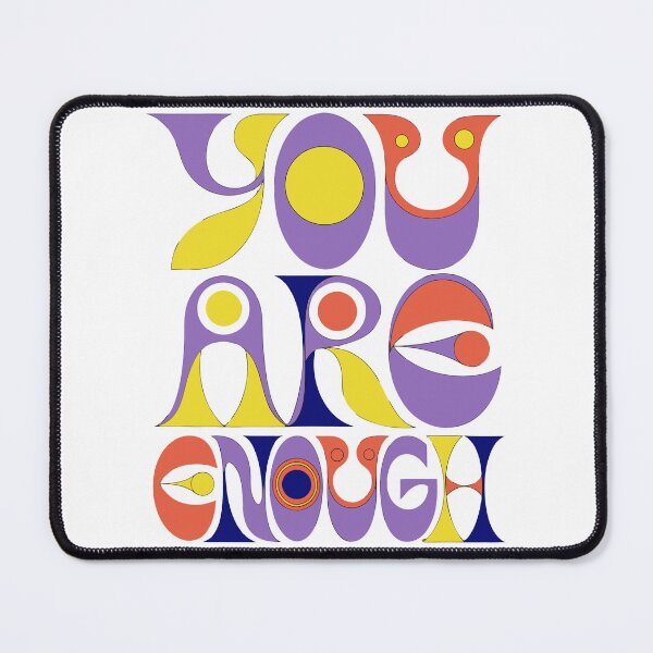 Item preview, Positive Affirmations in Calming Typography Design designed and sold by Inklyst.