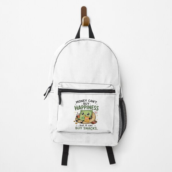 Item preview, Money Can't Buy Happiness But It Can Buy Snacks – Funny Money Humor Design designed and sold by MotylekAnia.