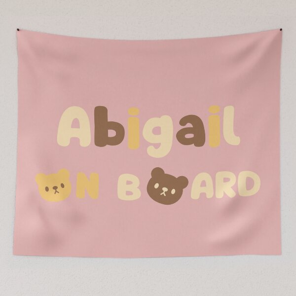 Item preview, Baby Abigail On Board designed and sold by Digit-by-C.
