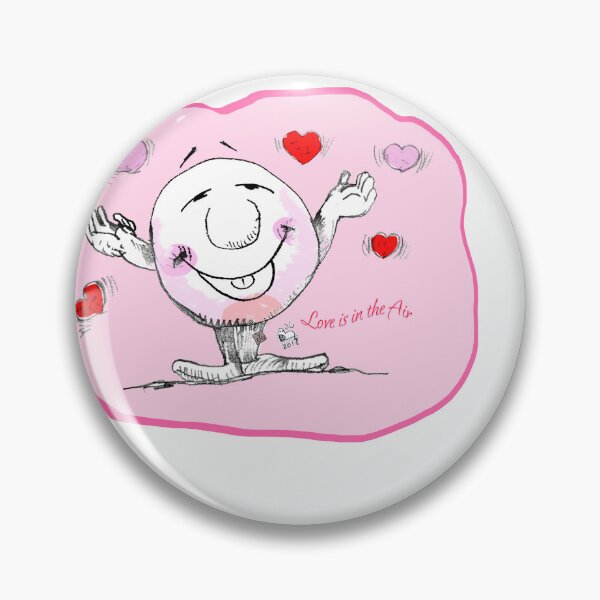 Item preview, Love Smiley - Love is in the Air (drawing by ACCI) designed and sold by VanyssaGraphics.