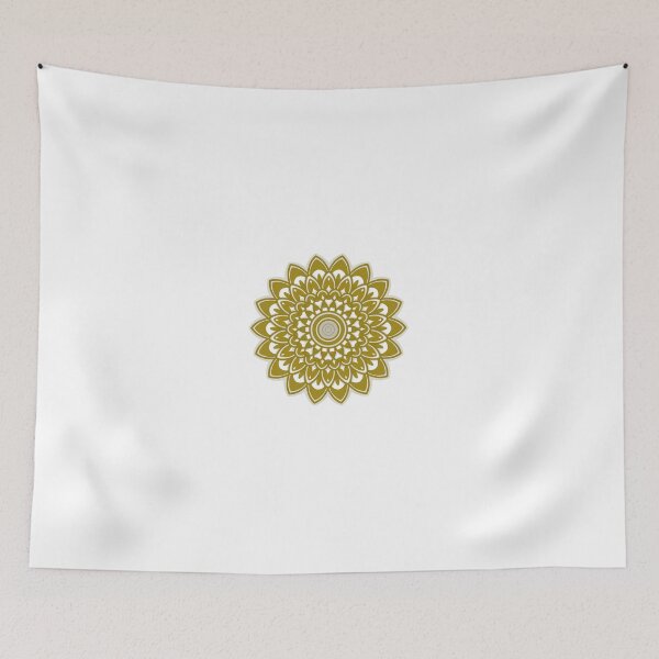 Item preview, Golden Lotus Mandala Minimalist Design designed and sold by Nehahabib.