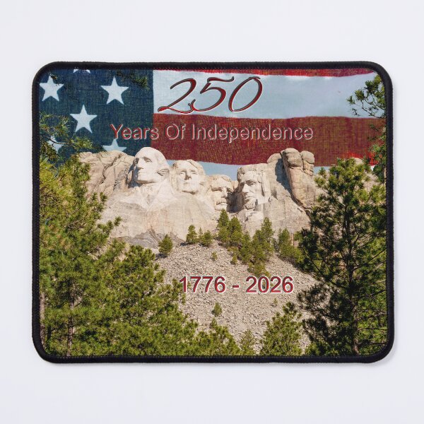 Item preview, Mount Rushmore Framed By Trees 250 Years designed and sold by mljdwhite.