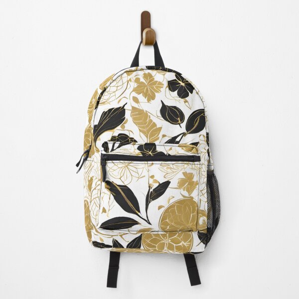 Item preview, Japanese Asanoha Hemp Leaf Pattern - Traditional gold black Wagara Design designed and sold by KS-PopArtJapan.