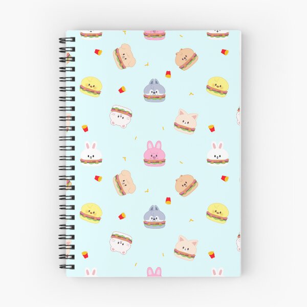 Item preview, Stray Kids hamburger with French fries pattern - SKZOO EVERYWHERE ALL AROUND THE WORLD  in North America designed and sold by 0627june.