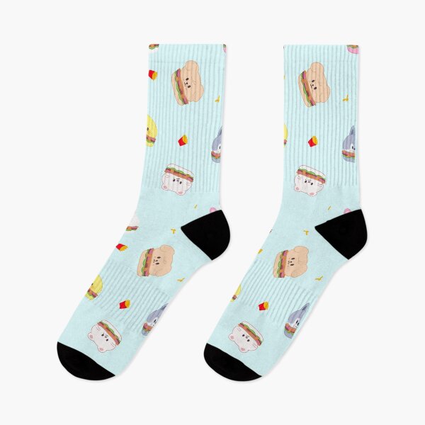 Item preview, Stray Kids hamburger with French fries pattern - SKZOO EVERYWHERE ALL AROUND THE WORLD  in North America designed and sold by 0627june.