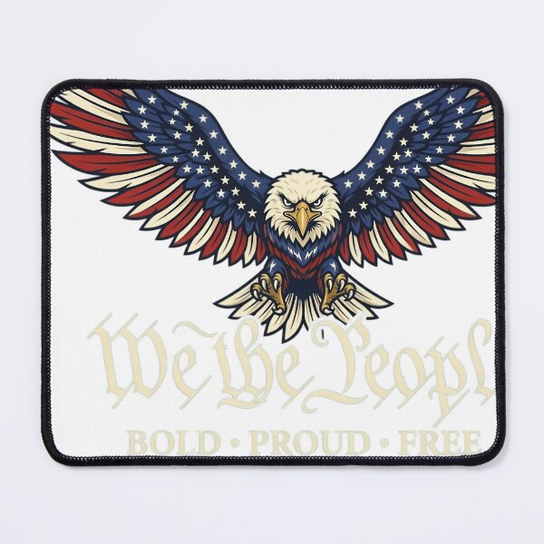 Item preview, We the People Bald Eagle American Flag Patriot designed and sold by JMDesignHub.