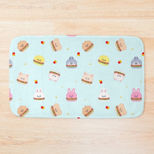 Item preview, Stray Kids hamburger with French fries pattern - SKZOO EVERYWHERE ALL AROUND THE WORLD  in North America designed and sold by 0627june.