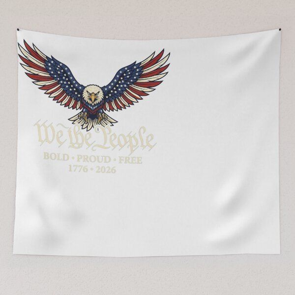 Item preview, We the People Bald Eagle American Flag Patriot designed and sold by JMDesignHub.