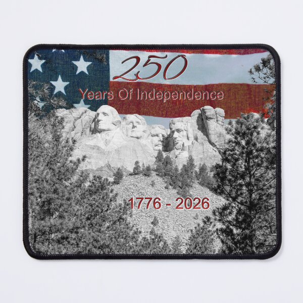 Item preview, Mount Rushmore Tree Framed 250 Years Selective Color designed and sold by mljdwhite.