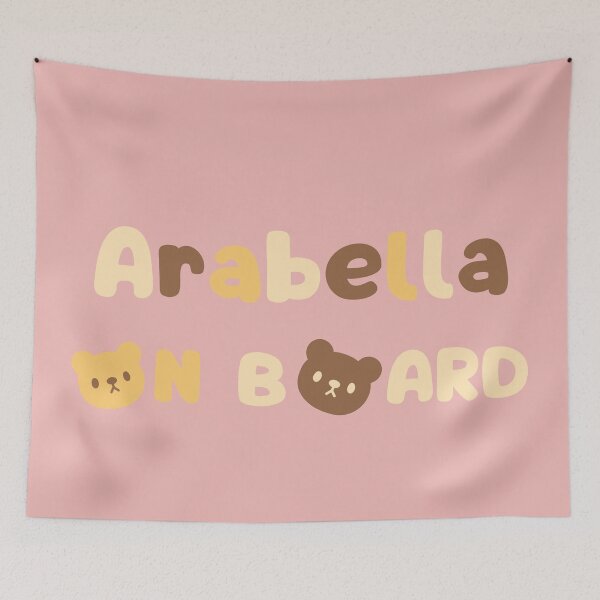 Item preview, Baby Arabella On Board designed and sold by Digit-by-C.